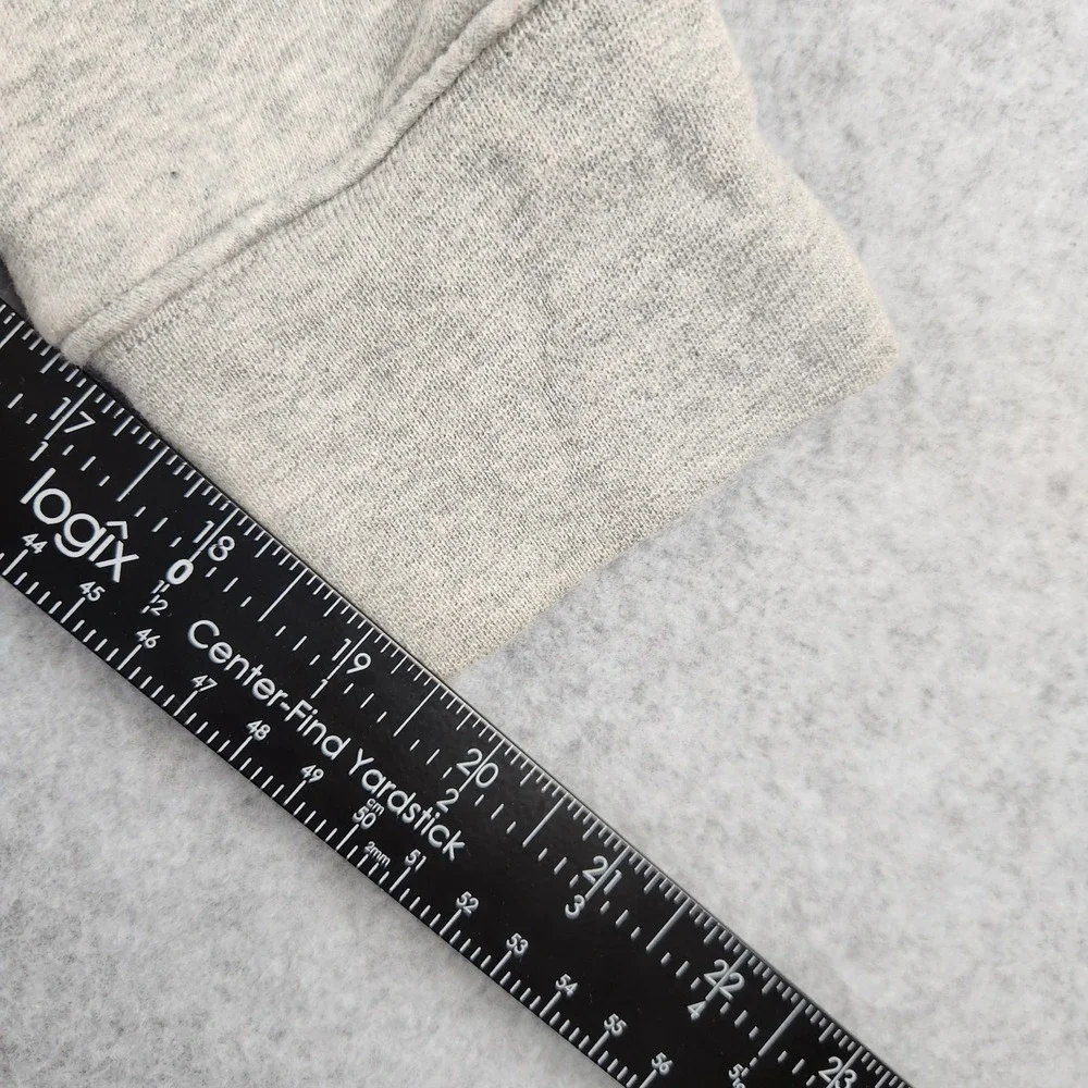 Nike Sportswear‎ Mens Hoodie Grey Heather Futura Logo Pullover Sweatshirt Medium